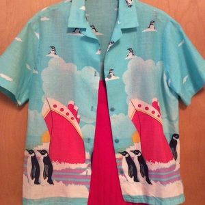 Size M Penguin Blouse